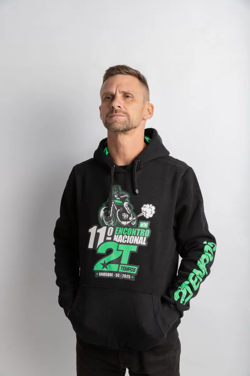 Moletom Oficial Preto ENM2TEMPOS