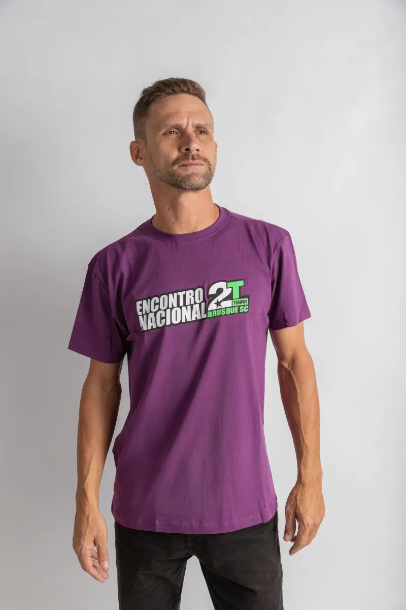 Camiseta Roxa ENM2TEMPOS